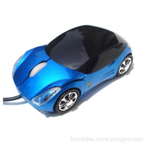 Wired car shaped mouse